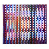 Monumental Yaacov Agam Painting , Wall Sculpture, 62W - Sold for $200,000 on 04-23-2022 (Lot 71).jpg